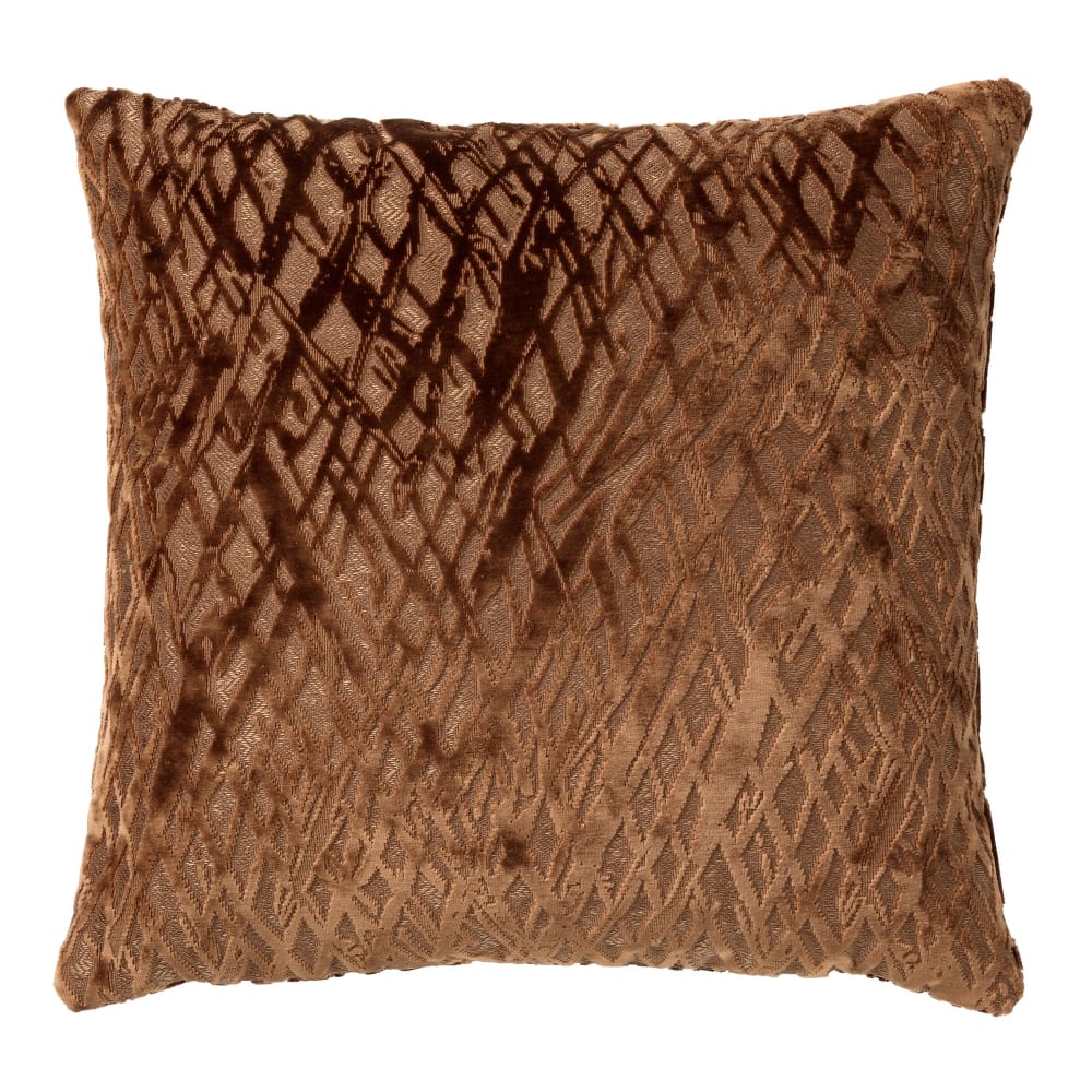 coussin marron 45x45 cm
