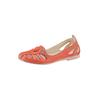 Slipper GEMINI, Damen, Gr. 36, orange (koralle), Glattleder, sportlich, Schuhe