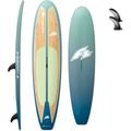 SUP-Board F2 "Ride Pro Bamboo" Wassersportboards Gr. 11,4 348 cm, grün Stand Up Paddle