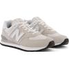 Sneaker NEW BALANCE "ML574 Core", Gr. 42,5, beige (hellbeige, weiß), Leder, Textil, sportlich, Schuhe, Topseller