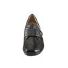 Klettschuh, Damen, Gr. 6,5, schwarz, Glattleder, HALLUX SOFT BY GOLDKRONE, Basic, Schuhe