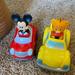 Disney Toys | Daniel The Tiger And Mickey Cars | Color: Red/Yellow | Size: Osbb