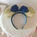 Disney Accessories | Disney Mickey Mouse Ears Head Band 50th Anniversary | Color: Blue/Gold | Size: Os