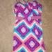 American Eagle Outfitters Dresses | American Eagle Outfitters Size 2 Colorful Strappy Geometric Sundress | Color: Pink/Purple | Size: 2
