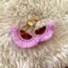 J. Crew Jewelry | J. Crew Fuchsia And Tortoiseshell Fan Tassel Earrings | Color: Gold/Pink | Size: Os