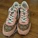 Coach Shoes | Coach Pink And Gold Women’s Coach Sneakers (Size 9 Us, Size 40 Uk) | Color: Gold/Pink | Size: 9