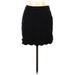 Skies Are Blue Casual Mini Skirt Mini: Black Solid Bottoms - Women's Size Medium Petite