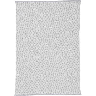 Teppich CARPETFINE "Frida 200", grau, B:200cm H:7mm L:290cm, Polyester, Teppiche, Wendeteppich, 100% recyceltem Material (PET), Flachgewebe, Sisal Optik Image