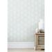 Room Mates Rose Lindo Pressed 16.5' L x 20.5" W Peel & Stick Wallpaper Roll Vinyl in Gray | 20.5 W in | Wayfair RMK12144WP