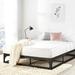 Alwyn Home 9" Steel Bed Frame Metal in Black | 9 H x 79.5 W x 79.5 D in | Wayfair EA68DA5118224959BC4232809C7603BE