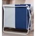 Ebern Designs Laundry Basket Fabric in Gray/Blue | 23.6 H x 22.8 W x 11.8 D in | Wayfair 137E888CAABB4BB0976CD9C8F13797FB
