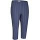 Caprihose KJBRAND "Susie Capri Wash & Go" Gr. 52, N-Gr, blau (indigo, blau) Damen Hosen Gerade