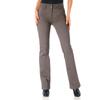 Bootcuthose HEINE, Damen, Gr. 40, Normalgrößen, grau (taupe), 48% Baumwolle, 45% Polyester, 7% Elasthan, Miedereinsatz:15% Elasthan, 85% Polyamid, unifarben, lang, Hosen