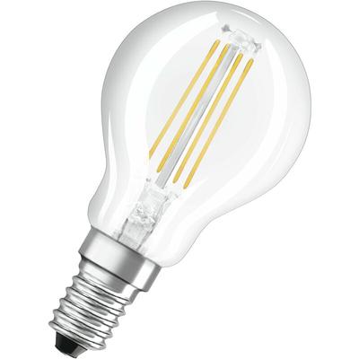 Ledvance - osram LED-Lampe, Sockel: E14, Warm White, 2700 k, 4 w, Ersatz für 40-W-Glühbirne, klar,