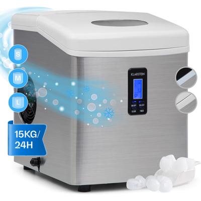 Mr. Silver-Frost Eismaschine 150W Edelstahl weiß 15kg - Klarstein Image