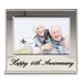 Curata Silver-Tone Happy 50th Anniversary 4x6 Photo Frame