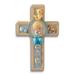 Curata Precious Moments Blue Praying Boy Resin Cross Plaque