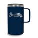 MLB Atlanta Braves Stainless Steel 18 Oz. Hustle Mug with Lid