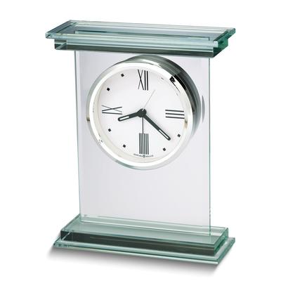Curata Glass Quartz Table Alarm Clock