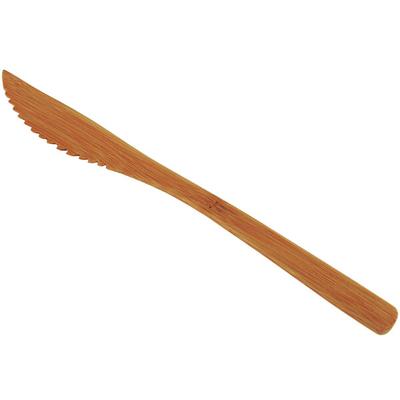 Solia 7 1/2" Varnished Natural Bamboo Knife - 240/Case