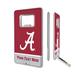 Alabama Crimson Tide Primary Logo Personalized Credit Card USB Drive & Bottle Opener