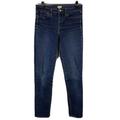 J. Crew Jeans | J Crew Women's 27 X 28” Stretch Jeans Blue Dark Wash High Rise Skinny Denim Pant | Color: Blue | Size: 27