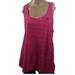 Adidas Tops | Hot Pink Adidas Loose Fitting Climalite Women's Tank Top - Size M | Color: Black/Pink | Size: M