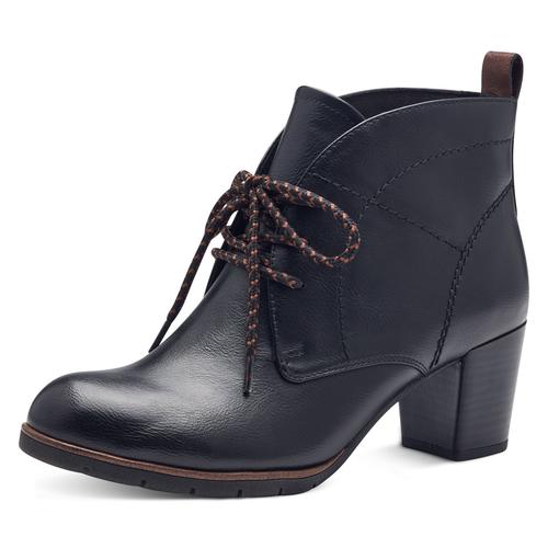 Schnürstiefelette MARCO TOZZI Gr. 39, schwarz (schwarz, kombiniert) Damen Schuhe im klassischen Look Bestseller