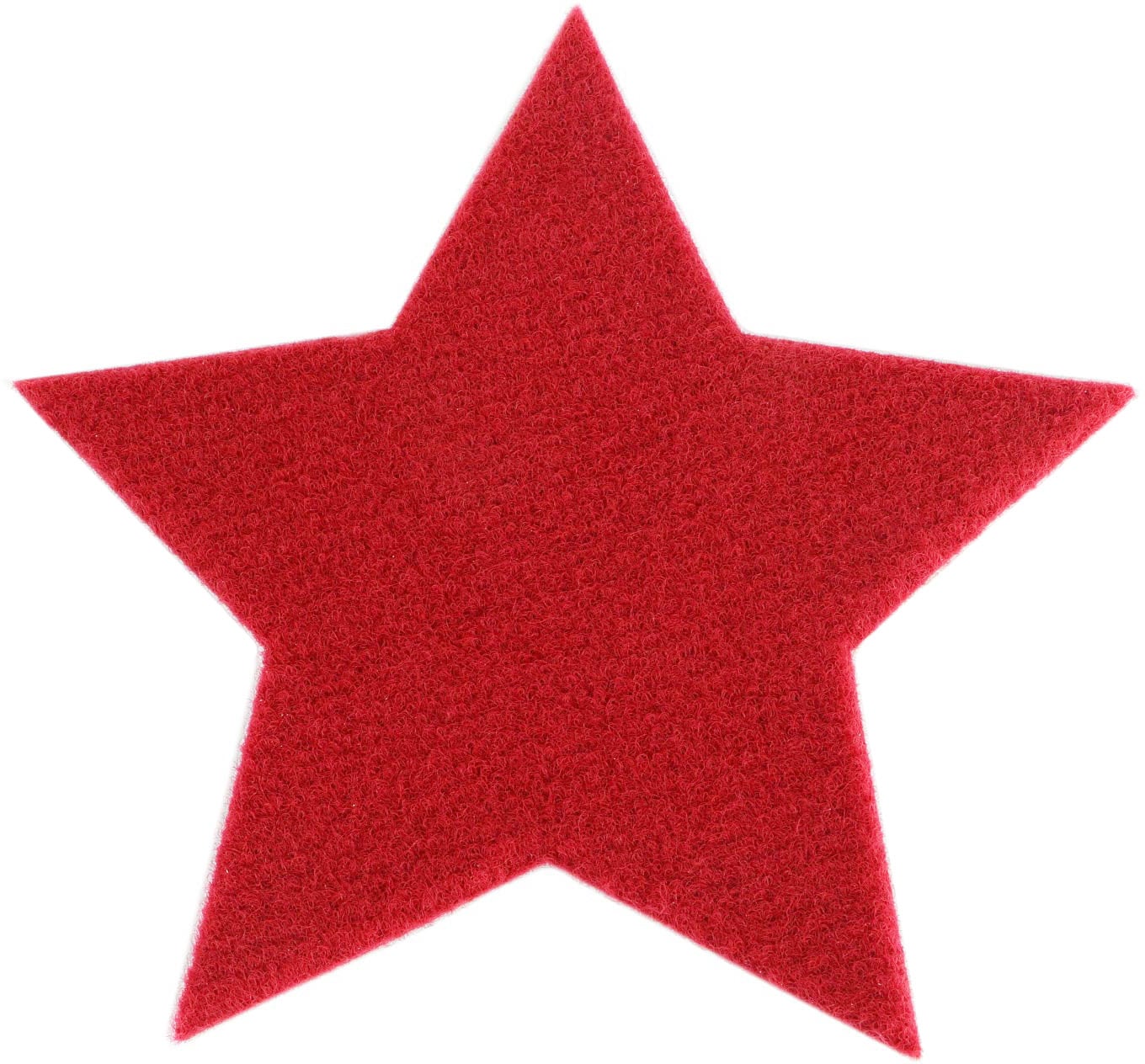 Platzset "Stern, Weihnachtsdeko rot", rot, B:16,5 H:5 L:16,5, PRIMAFLOR-IDEEN IN TEXTIL, Platzsets, ideal als Untersetzer oder Tischdeko, Größe 16,5 cm Image