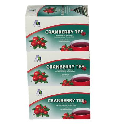 Avitale Cranberry Tee 3x20 St Image