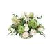 Distinctive Designs Hydrangea, Lilies & Peony Mixed Centerpiece in Vase Polysilk | 21 H x 39 W x 23 D in | Wayfair 17150