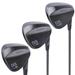 Gosports Tour Pro Golf Wedge Set – Includes 52 Degree Gap Wedge | 35 H x 1.1 W in | Wayfair GOLF-CLUBS-GSTP-WEDGES-3-BLACK