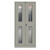 Hallowell 400 Series 72"H x 36"W x 18"D Armoire Storage Cabinet Steel in Gray | 72 H x 36 W x 18 D in | Wayfair 435W18SV-HG