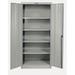 Hallowell 400 Series 2 Door Storage Cabinet Stainless Steel in Gray | 72 H x 36 W in | Wayfair 415S18A-HG