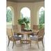 Tommy Bahama Outdoor Los Altos Valley View - 5 Piece Dining Set w/ Cushions Metal in Brown | 30.25 H x 60 W x 60 D in | Wayfair