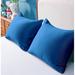 Everly Quinn Pillowcase Microfiber/Polyester/Silk/Satin in Blue | King | Wayfair 3B54C17AD0DD48AAA1EFF2DFD78E21EE