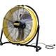 Ventilateur de sol Master Klimatechnik DF-20P 98 W, 110 W, 125 W (Ø x H) 700 mm x 685 mm jaune, noir