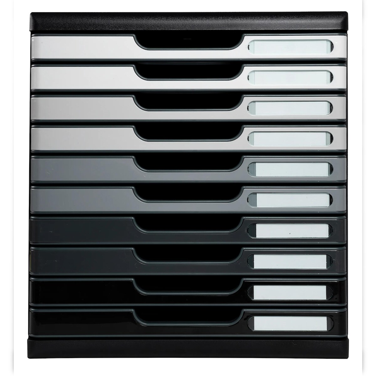 Exacompta 302794D 1x Schubladenbox MODULO A4, 10 geschlossene Laden - Grau Image