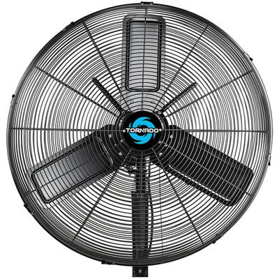 Tornado 24" Outdoor 2-Speed High-Velocity Oscillating Metal Wall Fan HI-FAN-24MOWF-WR-1P - 7,600 CFM, 120V, 1 Phase