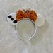 Disney Accessories | Disney White Olaf Inspired Minnie Mouse Ears Headband | Color: Orange/White | Size: Os