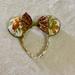 Disney Accessories | Disney Autumn Inspired Minnie Mouse Ears Headband | Color: Brown/Green | Size: Os