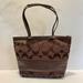 Coach Bags | Brown Coach Bag With Dust Bag | Color: Brown/Gold/Tan | Size: 9 1/2” X 13 1/2”