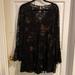 Free People Dresses | Free People Sequence Shift Dress | Color: Black | Size: M