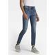 Skinny-fit-Jeans G-STAR RAW Gr. 31, Länge 32, blau (faded cascade (mid blue)) Damen Jeans Röhrenjeans mit Wohlfühlfaktor durch Stretchanteil