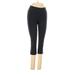 Nike Active Pants - Mid/Reg Rise Skinny Leg Cropped: Black Activewear - Women's Size X-Small