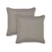 Austin Horn Classics Kiwi Square Pillow Cover Sunbrella® in White | 1 H x 20 W x 20 D in | Wayfair 719294496481