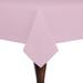 Ultimate Textile Solid Color Tablecloth 72.0 W x 108.0 D in grayPolyester in Light Pink | 72" x 108" | Wayfair 2PK2-72X108-125