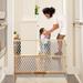 Toddleroo by North States Tall Bright Choice Auto-Close Safety Gate Metal in White | 36 H x 40.5 W x 2.75 D in | Wayfair 5338