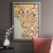 Williston Forge Modern Los Angeles Map Premium Framed Canvas- Ready To Hang Canvas, Solid Wood in White | 36 H x 24 W x 2.5 D in | Wayfair