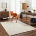 Fynn 9' x 12' Modern Wool Dark Purple/Off White/Multi Brown/Cloud Gray/Gray/Ivory Area Rug - Hauteloom